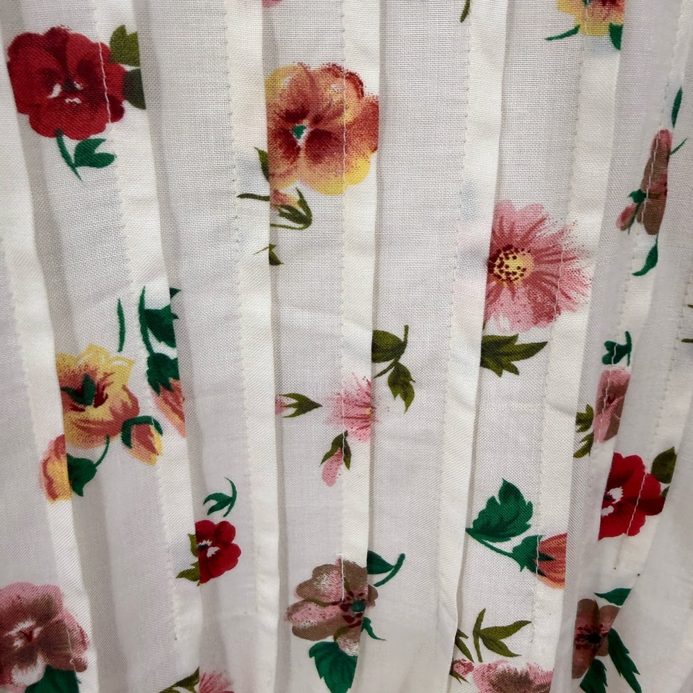 Jamie Brooke vintage 1990s Floral Prairie cottage core BoHo print dress 3/4 - Picture 10 of 10